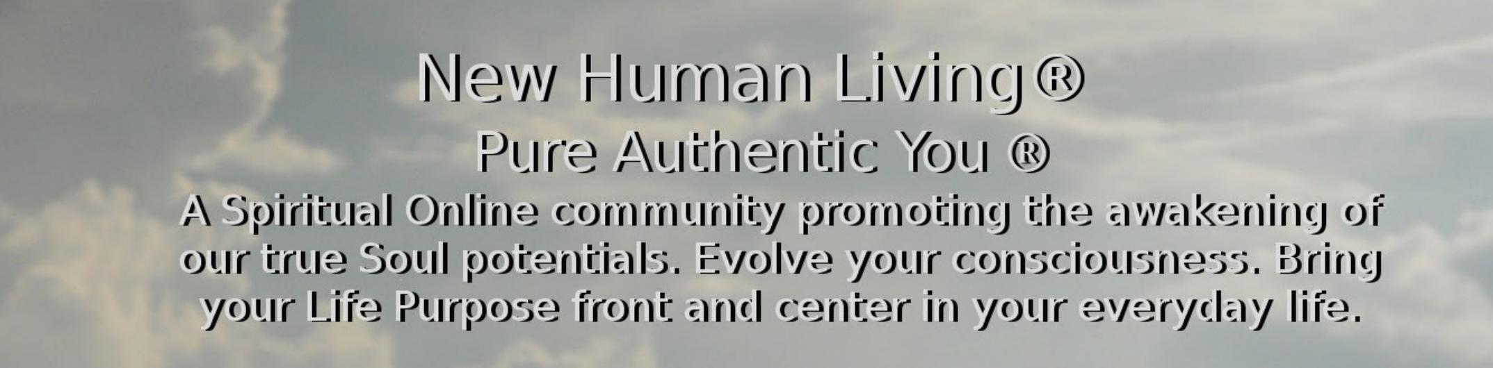 Brief outline of New Human Living principles